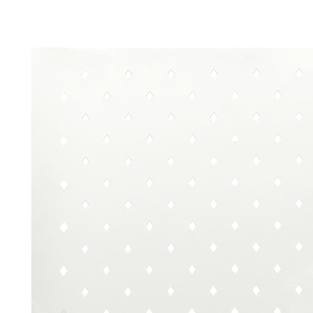 vidaXL 5-paneļu istabas aizslietnis, balts, 200x180 cm, tērauds