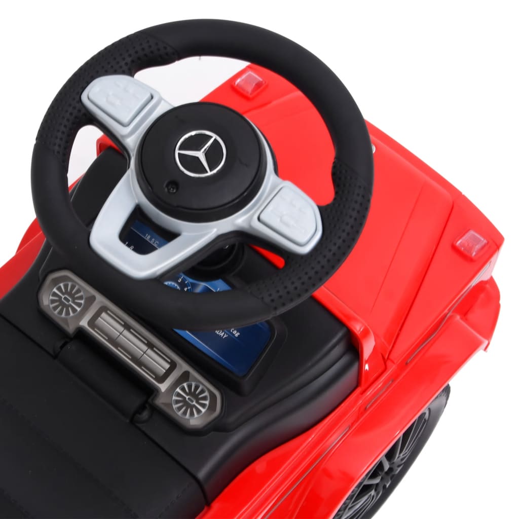 vidaXL stumjams rotaļu auto, Mercedes-Benz G63, sarkans