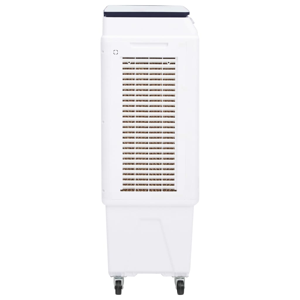 vidaXL gaisa kondicionieris, balts ar melnu, pārvietojams, 120 W