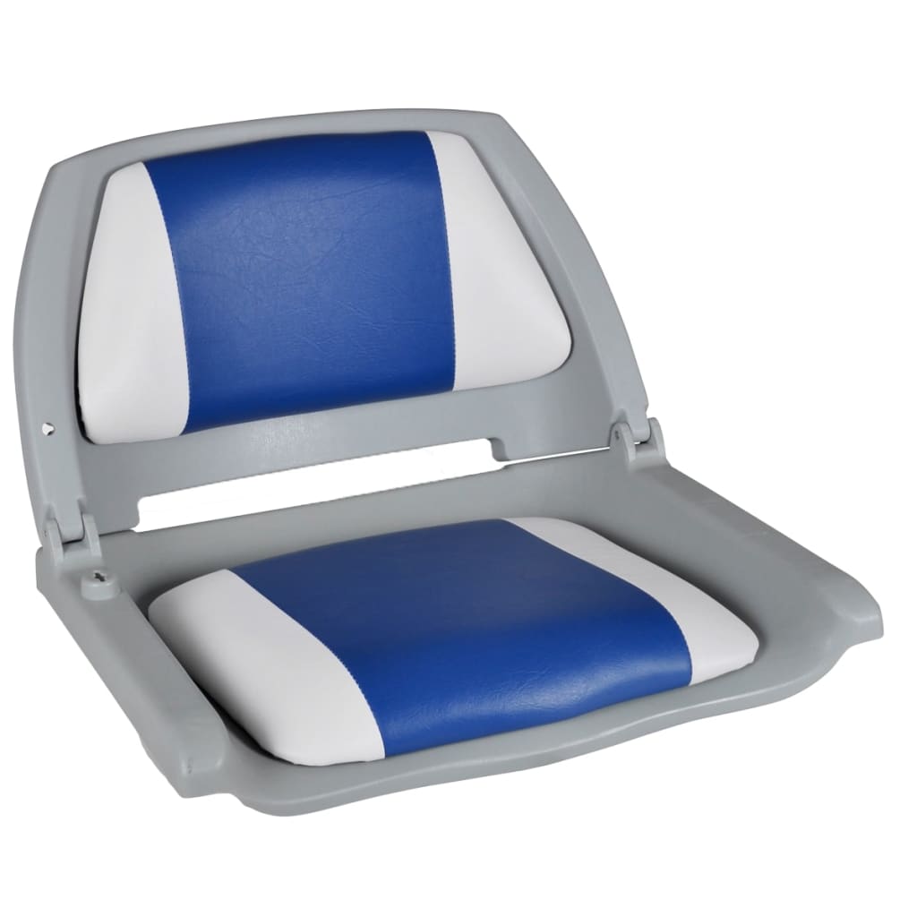 vidaXL laivas krēsli, 2 gab., nolaižama atzveltne, 41x51x48 cm