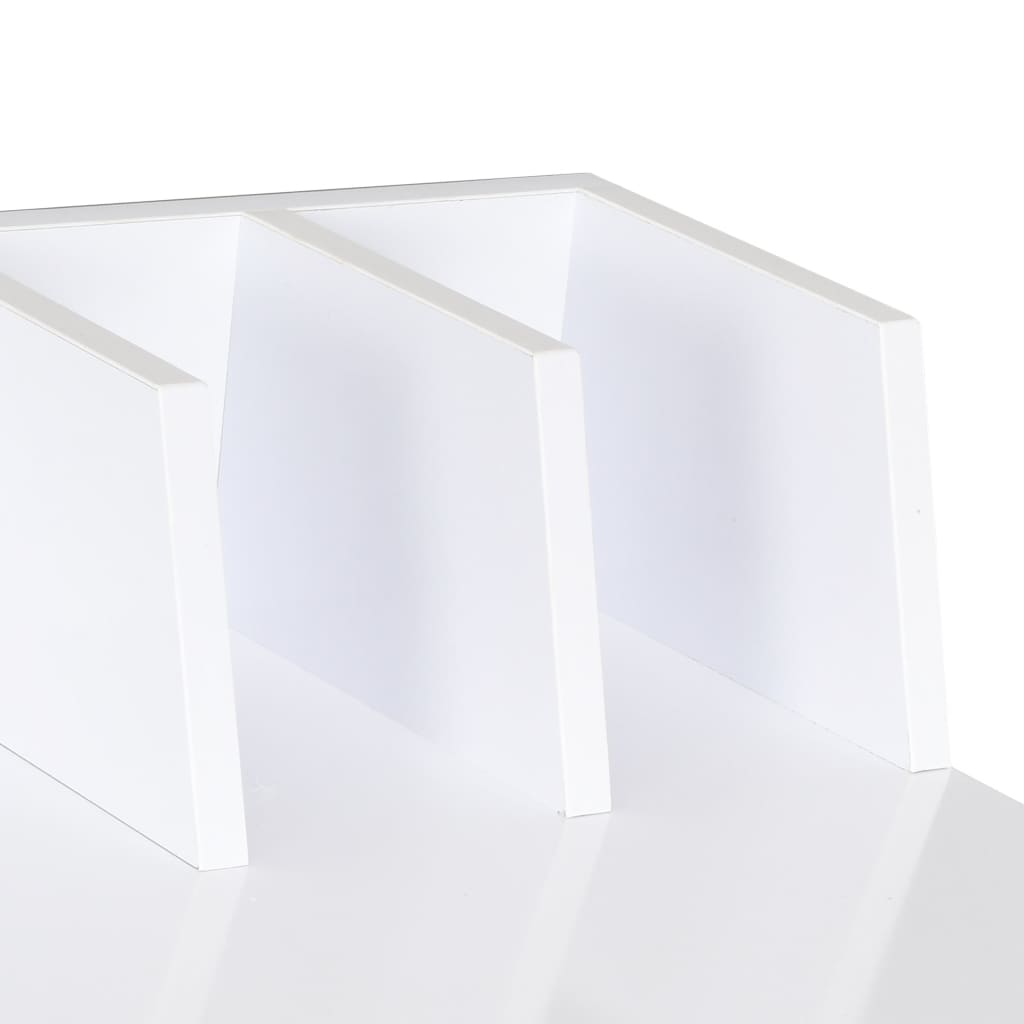 vidaXL rakstāmgalds, balts, 80x50x84 cm