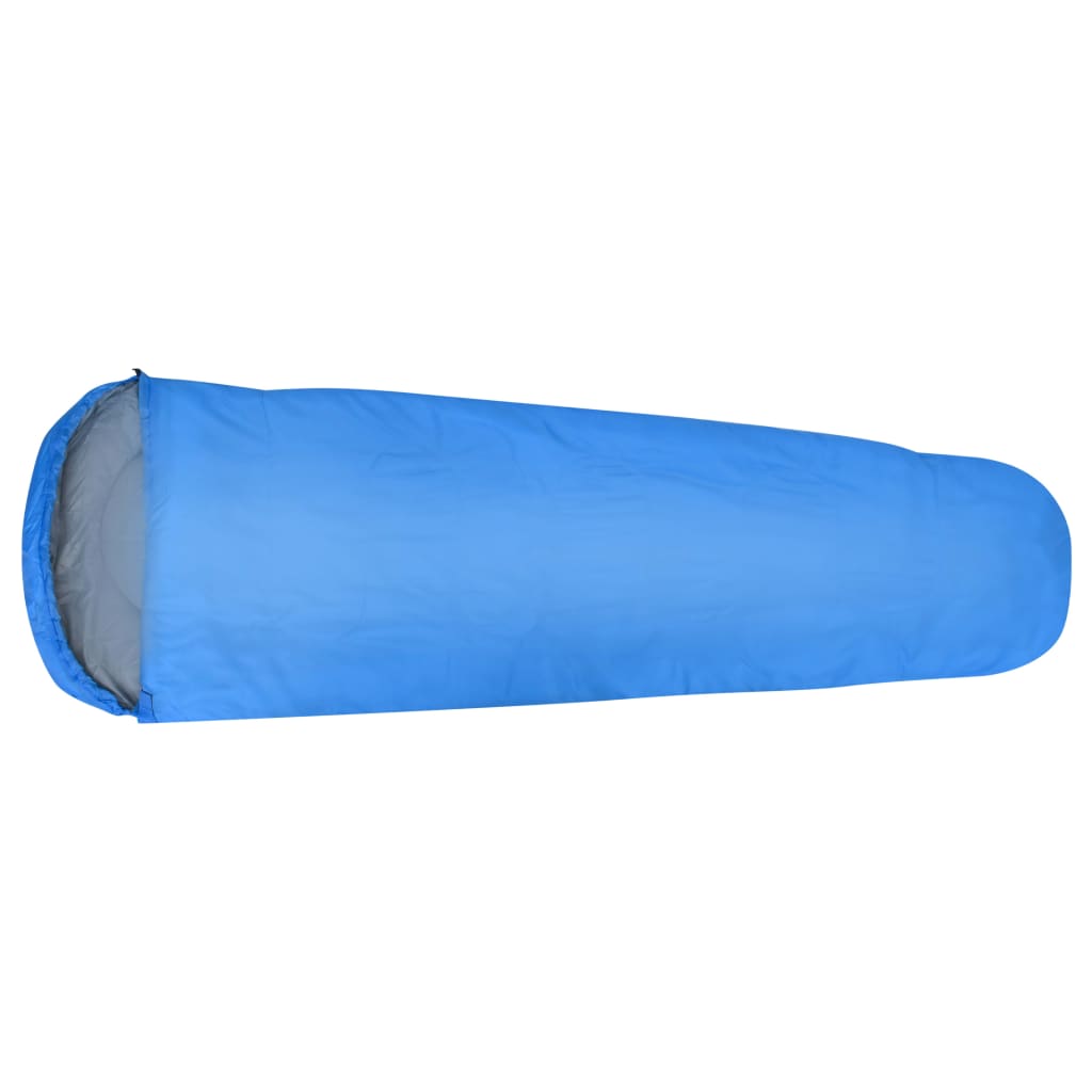 vidaXL guļammaiss, mazs svars, zils, 15 ℃, 850 g