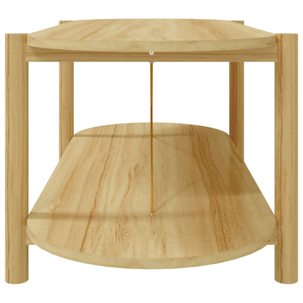 vidaXL kafijas galdiņš, 110x48x40 cm, inženierijas koks