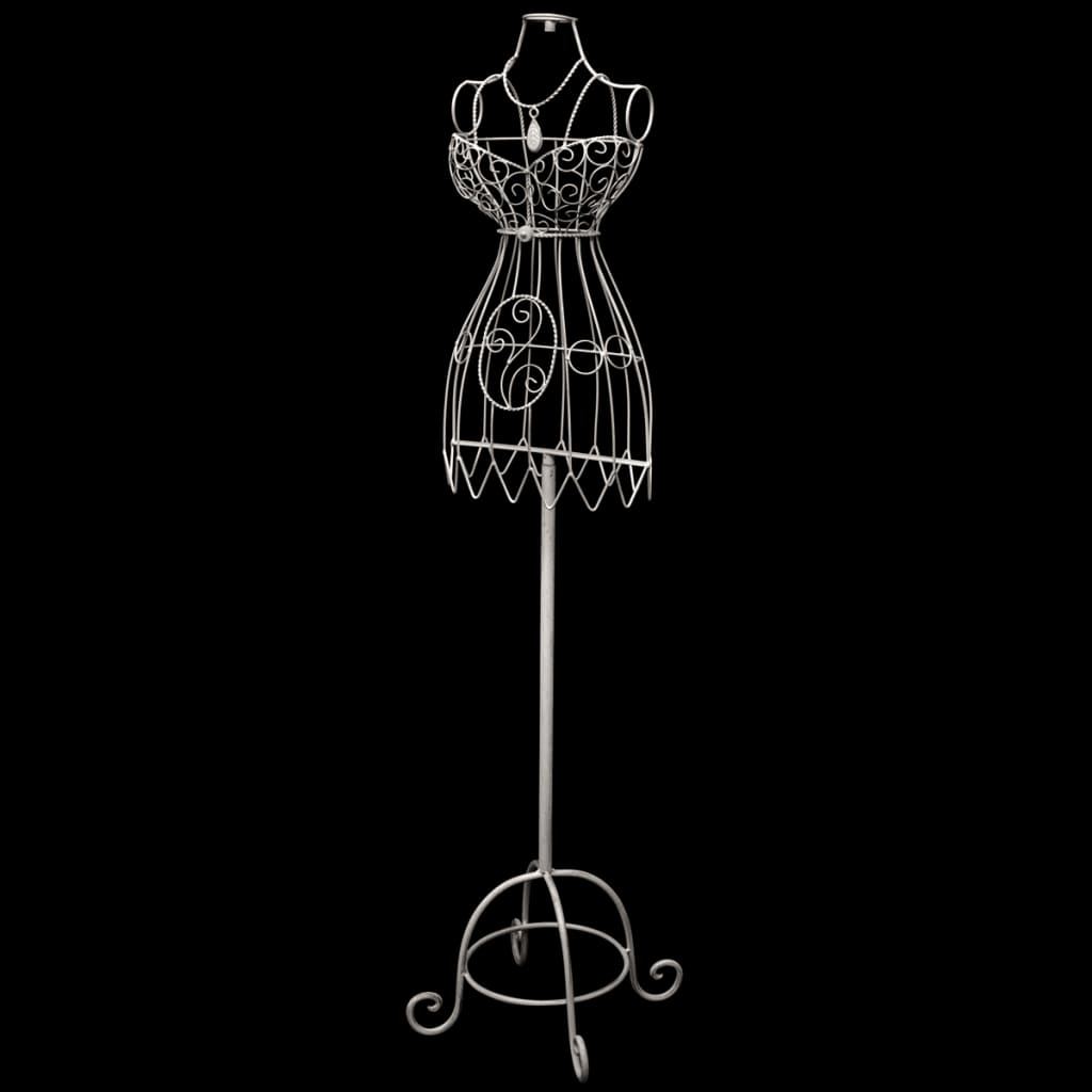 Dekoratīvs Sieviešu Torss (Kleita) ar Drēbju Pakarmo, Metāla Stieples