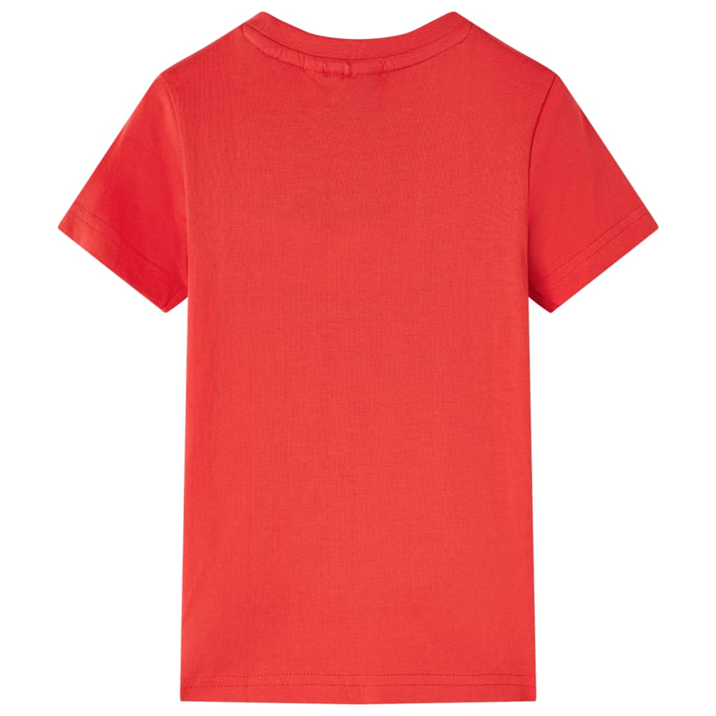 Bērnu T-krekls, sarkans, 92