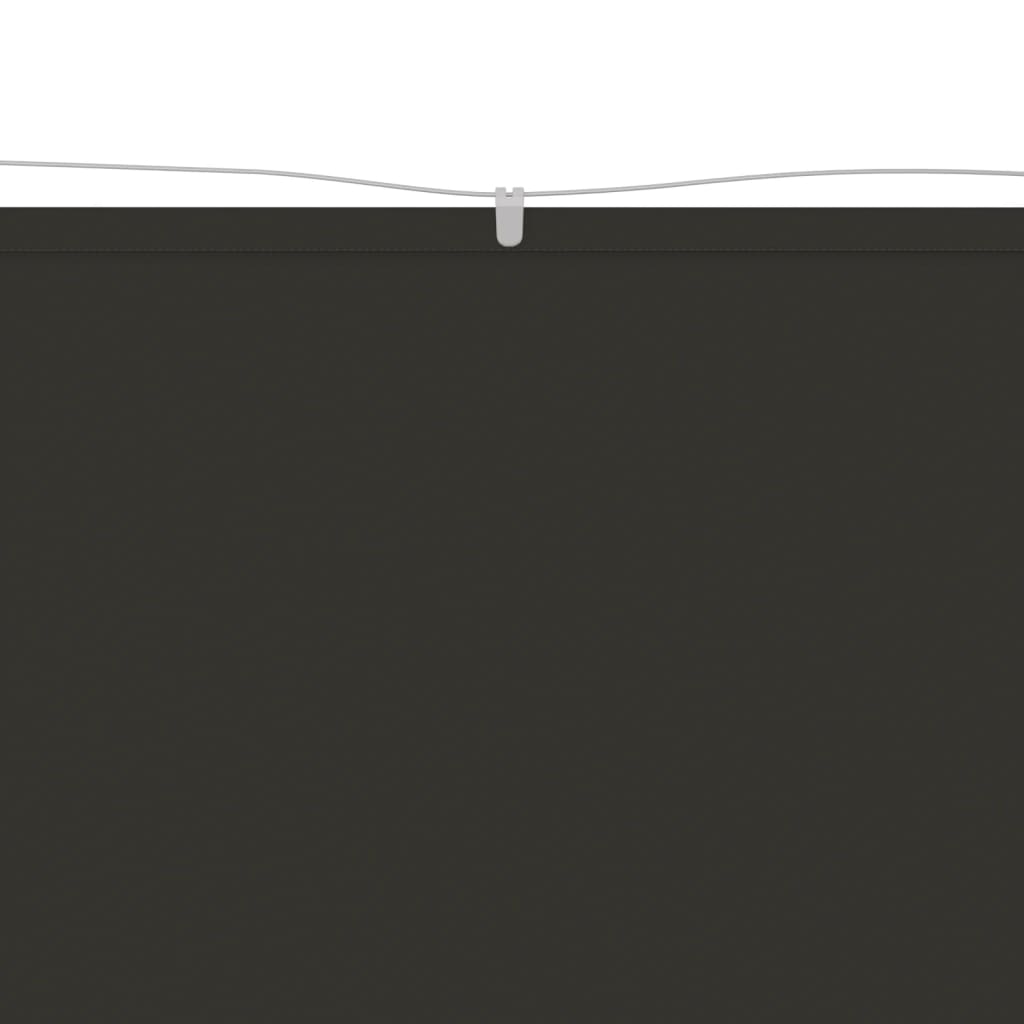 vidaXL vertikāla markīze, antracītpelēka, 140x360 cm, Oksfordas audums