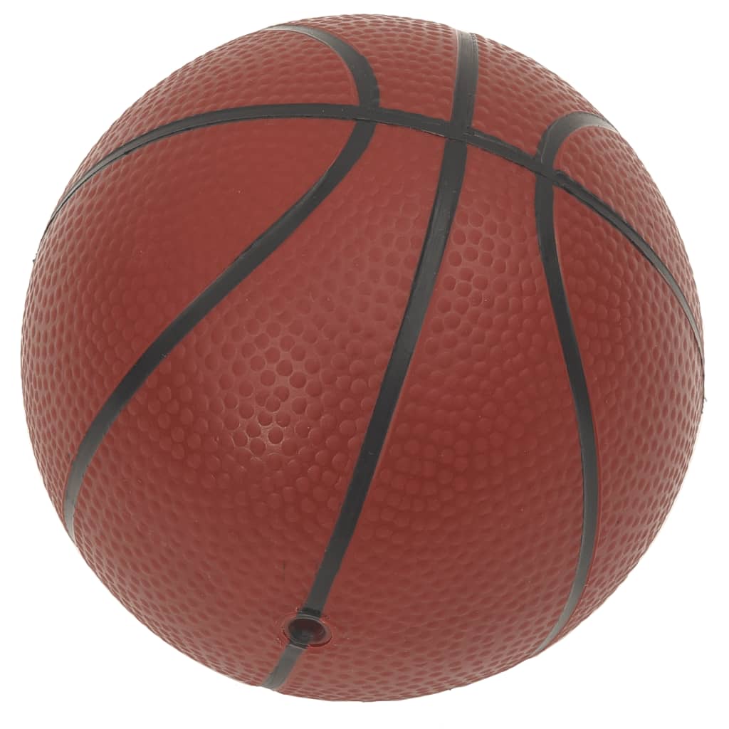 vidaXL basketbola komplekts, regulējams 138,5-166 cm, pārvietojams