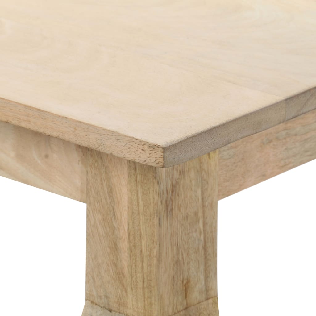 vidaXL virtuves galds, 180x90x77 cm, mango masīvkoks