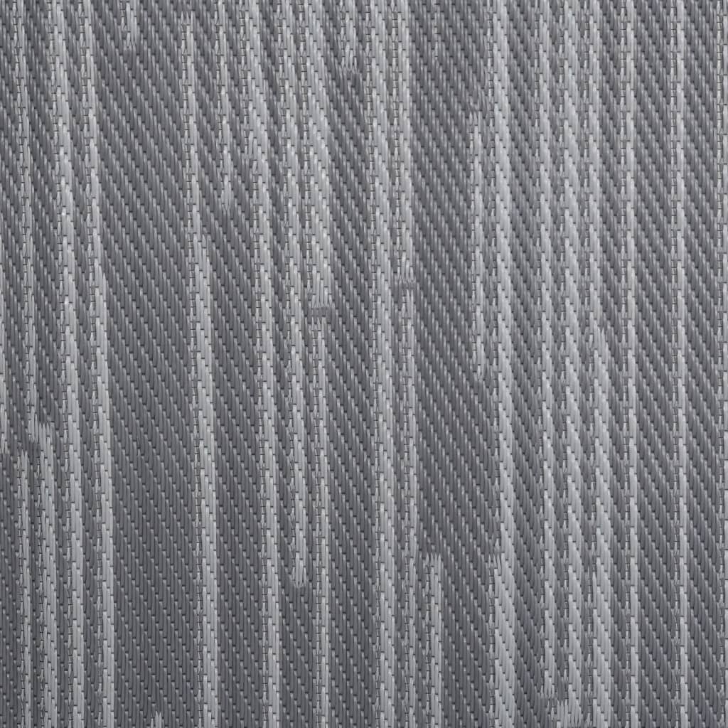 vidaXL āra paklājs, antracītpelēks, 140x200 cm, PP