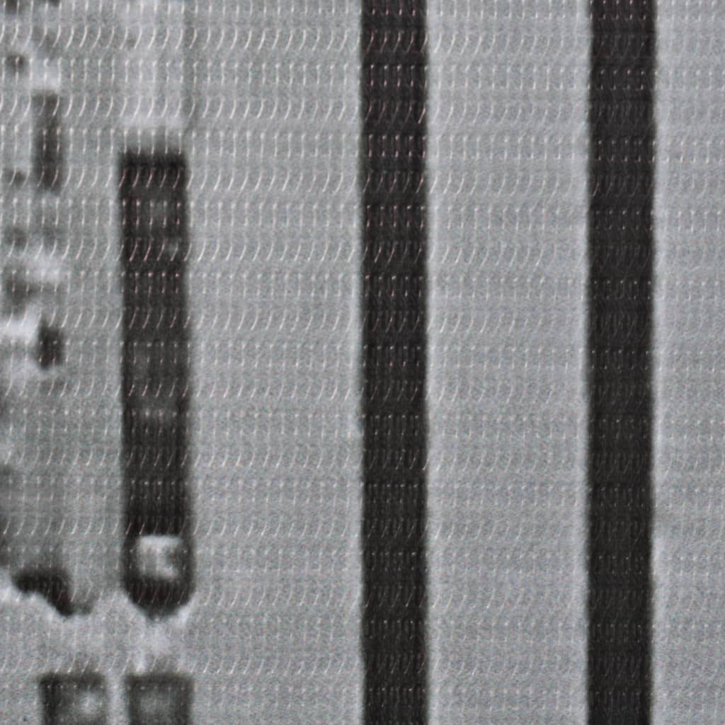 vidaXL istabas aizslietnis, 120x170 cm, saliekams, Ņujorka, melnbalts