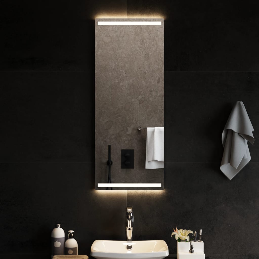 vidaXL vannasistabas spogulis ar LED, 40x100 cm