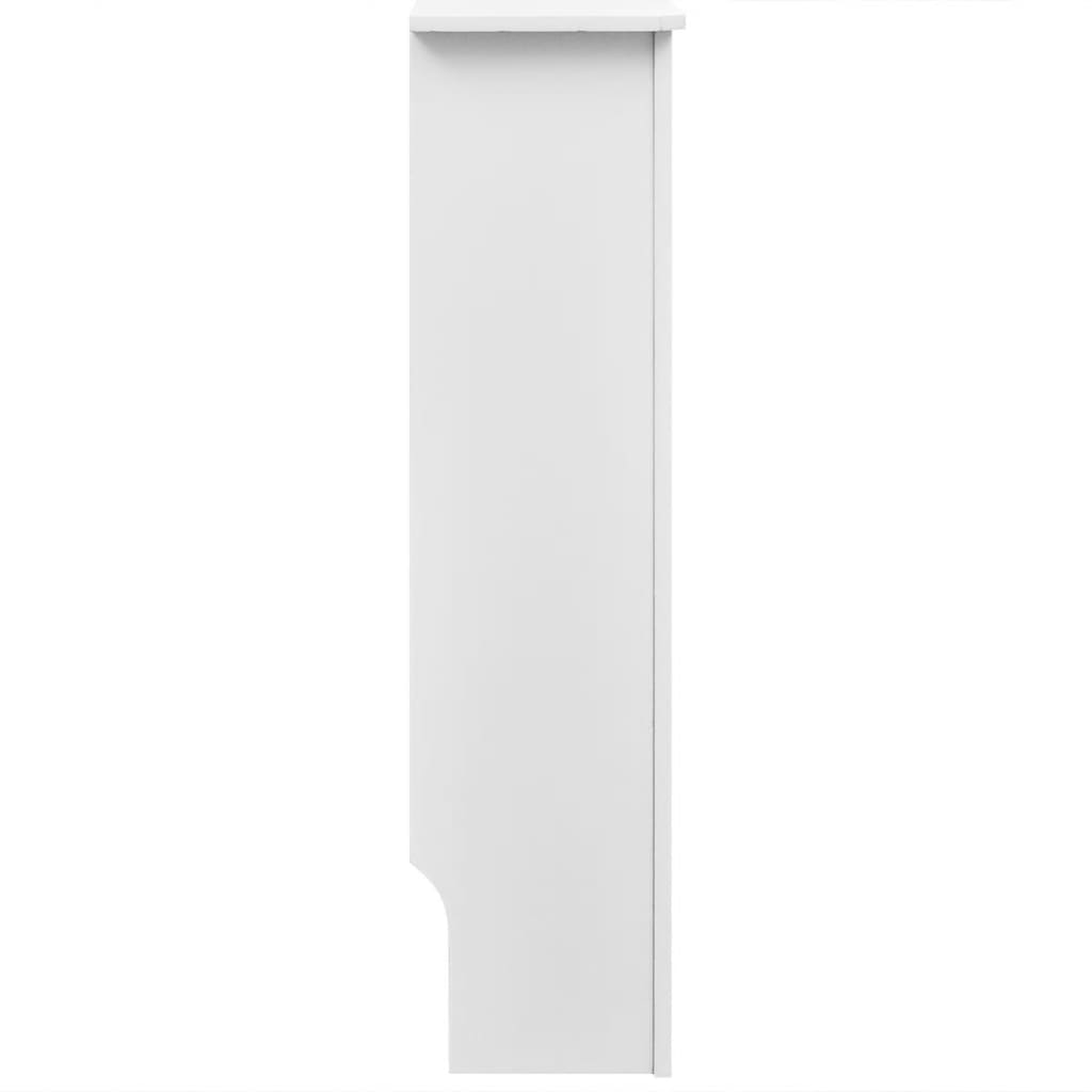 vidaXL radiatora pārsegi, 2 gab., balts MDF, 152 cm