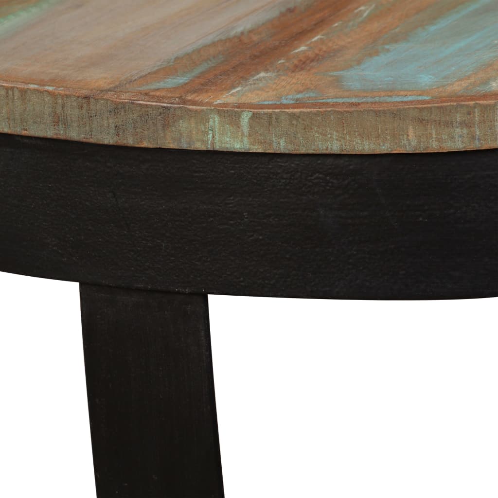 vidaXL kafijas galdiņš, 60x40 cm, pārstrādāts masīvkoks
