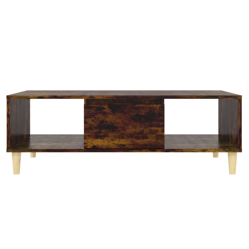vidaXL kafijas galdiņš, ozolkoka krāsa, 103,5x60x35 cm, skaidu plāksne