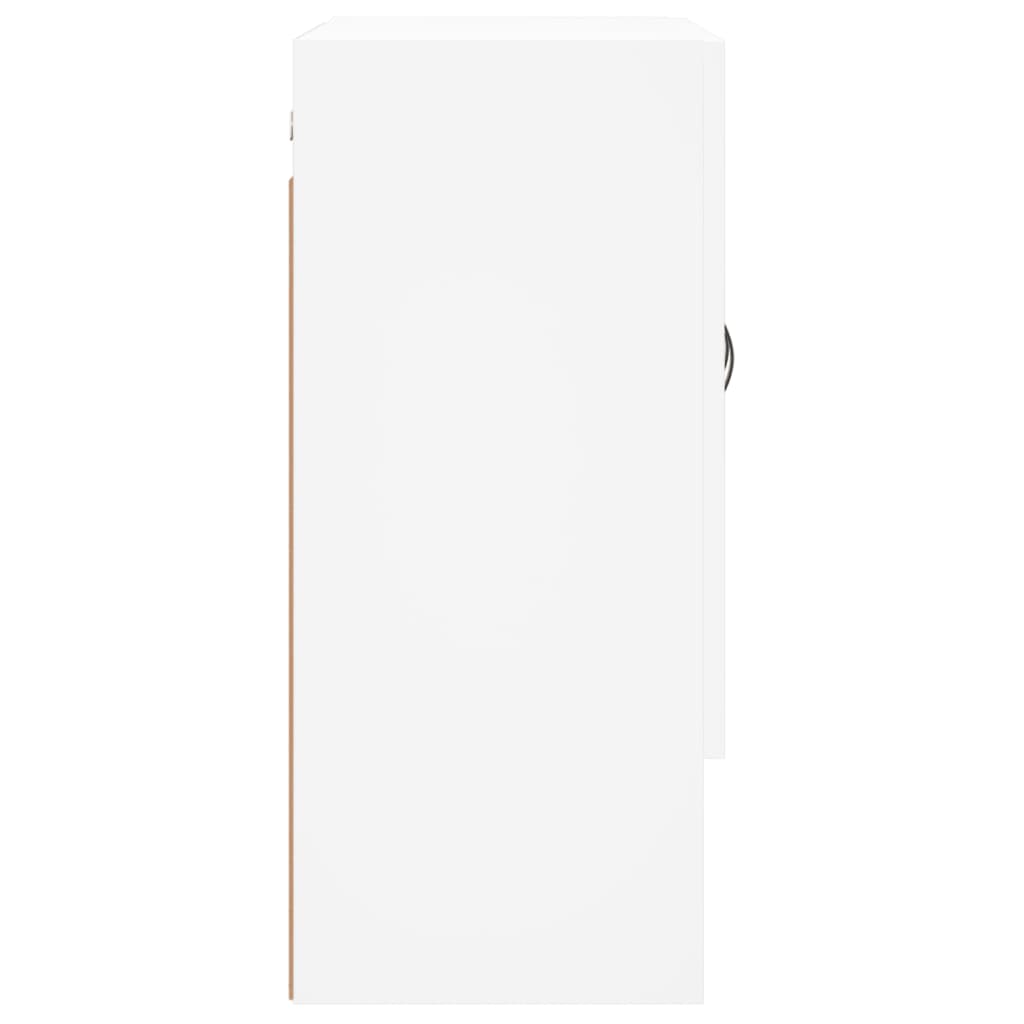 vidaXL sienas skapītis, balts, 60x31x70 cm, inženierijas koks