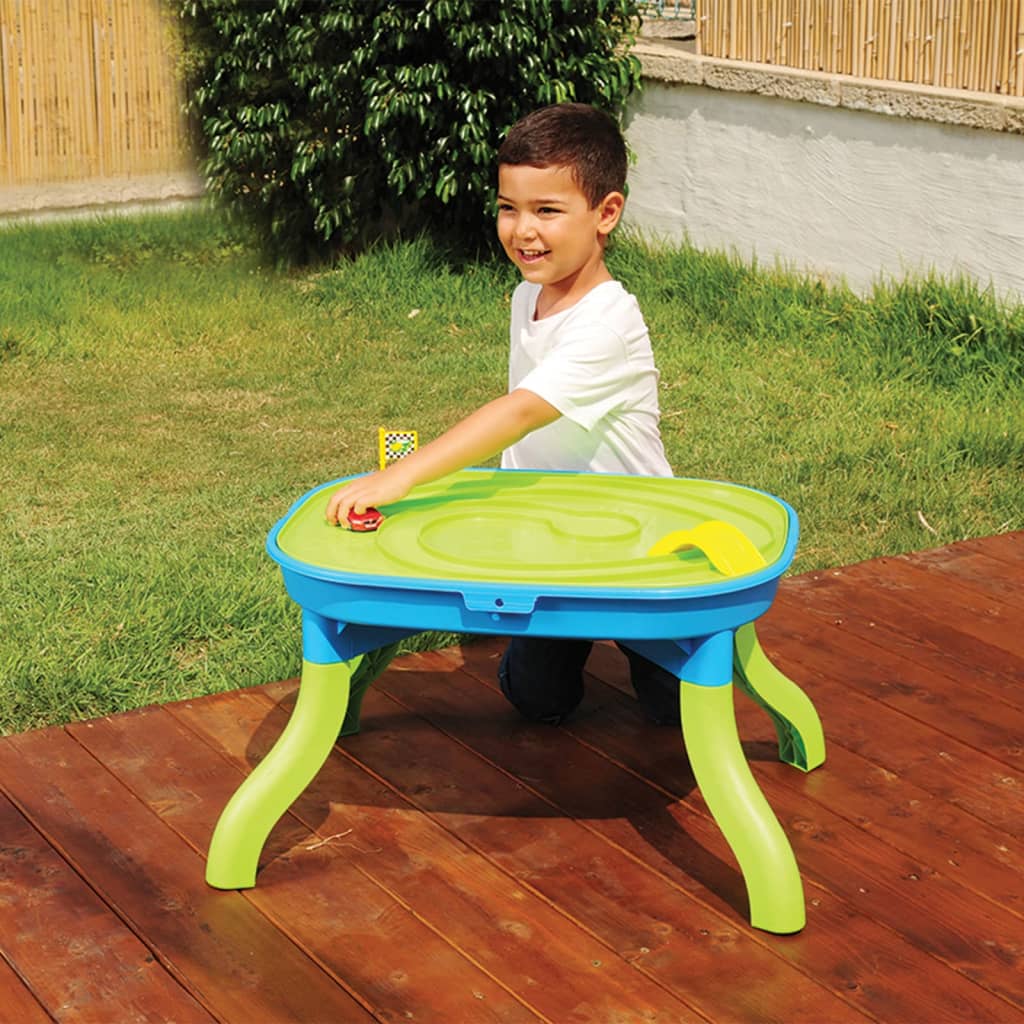 vidaXL bērnu smilšu un ūdens galds, 67,5x52x38 cm, polipropilēns