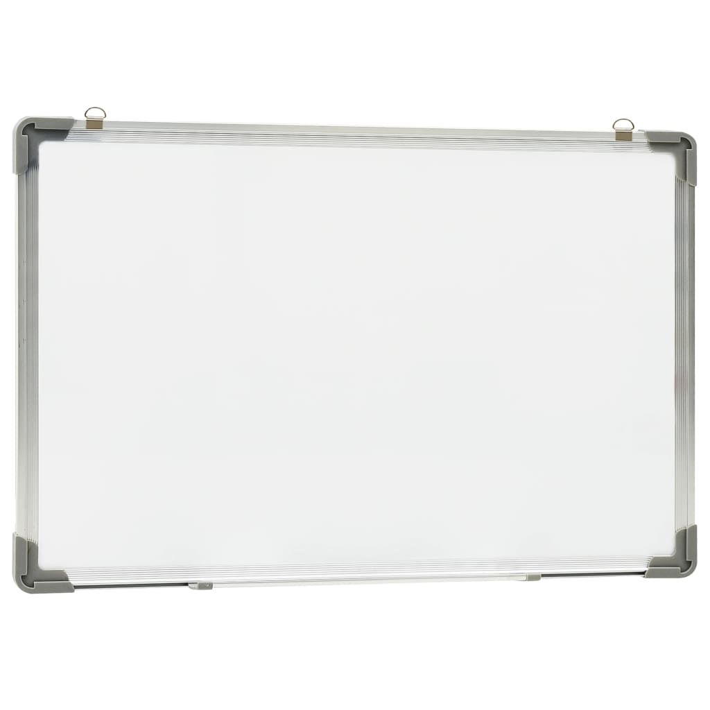 vidaXL magnētiska sausās dzēšanas tāfele, balta, 50x35 cm, tērauds