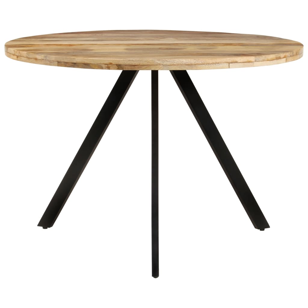 vidaXL virtuves galds, 110x75 cm, mango masīvkoks
