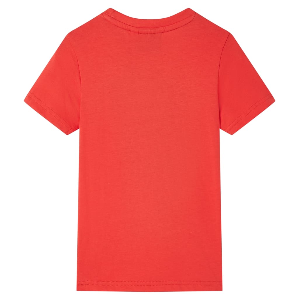 Bērnu krekls ar īsām piedurknēm, sarkans, 92