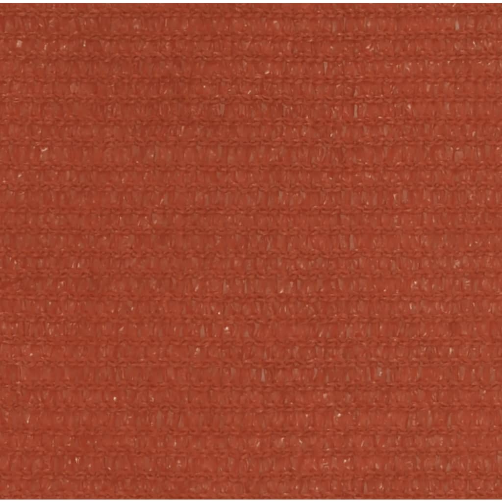 vidaXL saulessargs, 160 g/m², sarkanbrūns, 3/4x2 m, HDPE