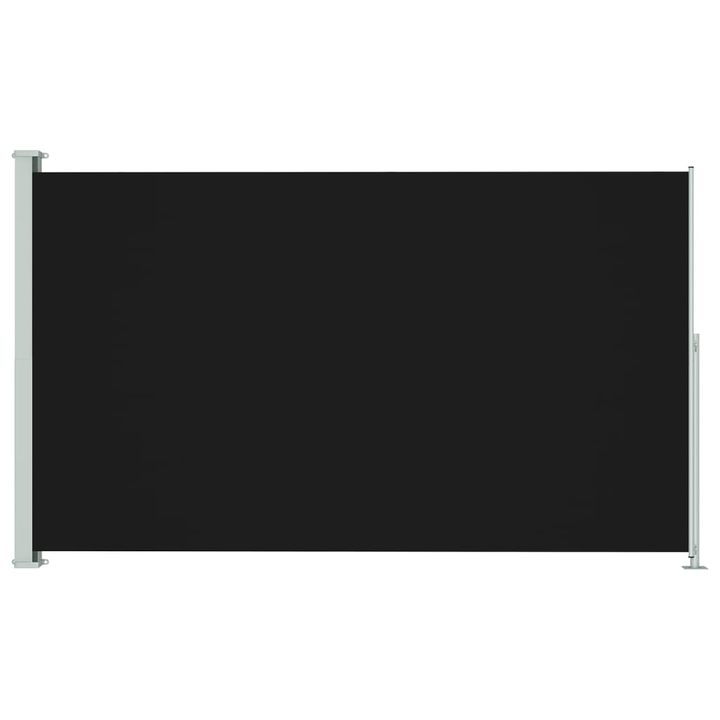 vidaXL izvelkama sānu markīze, melna, 200x300 cm