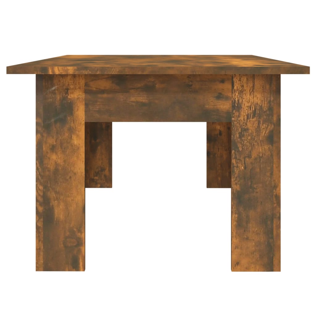 vidaXL kafijas galdiņš, koka krāsa, 100x60x42 cm, inženierijas koks