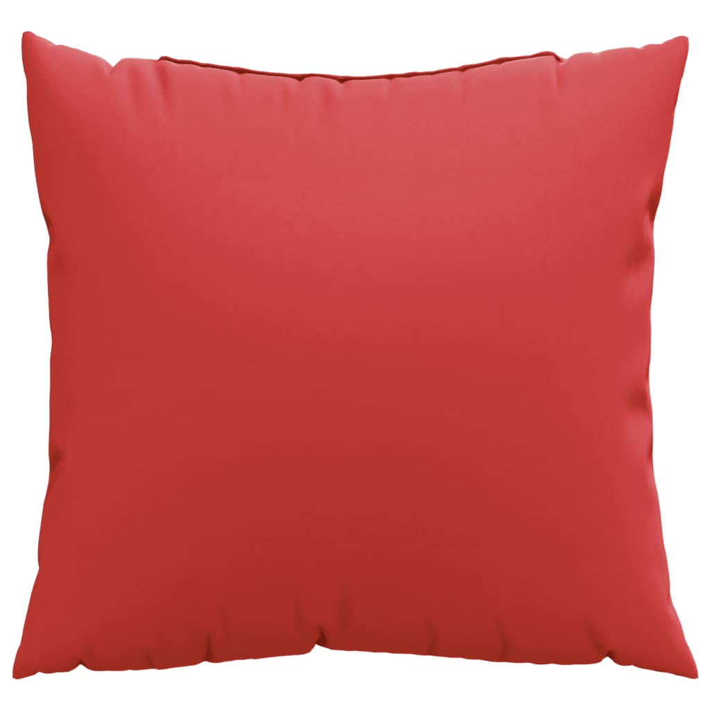 vidaXL dekoratīvi spilveni, 4 gab., 60x60 cm, sarkans audums