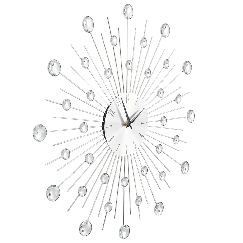 vidaXL sienas pulkstenis, kvarca mehānisms, moderns dizains, 50 cm
