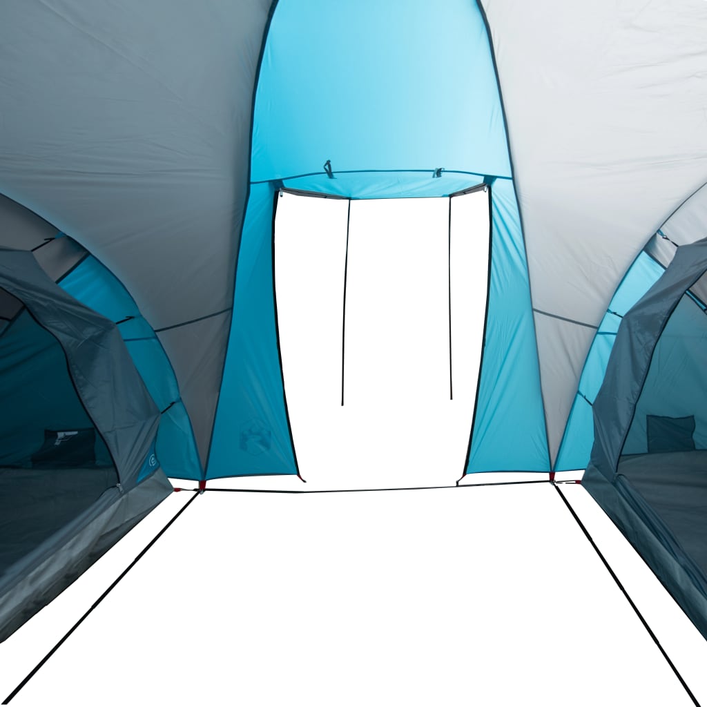 vidaXL kempinga telts 6 personām, zila, ūdensnecaurlaidīga