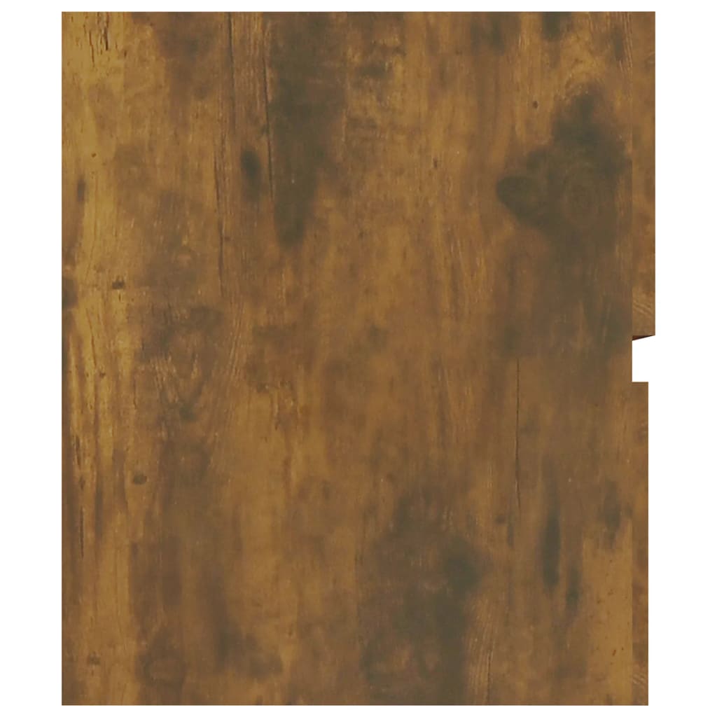 vidaXL izlietnes skapis, ozola krāsa, 90x38,5x45 cm, inženierijas koks