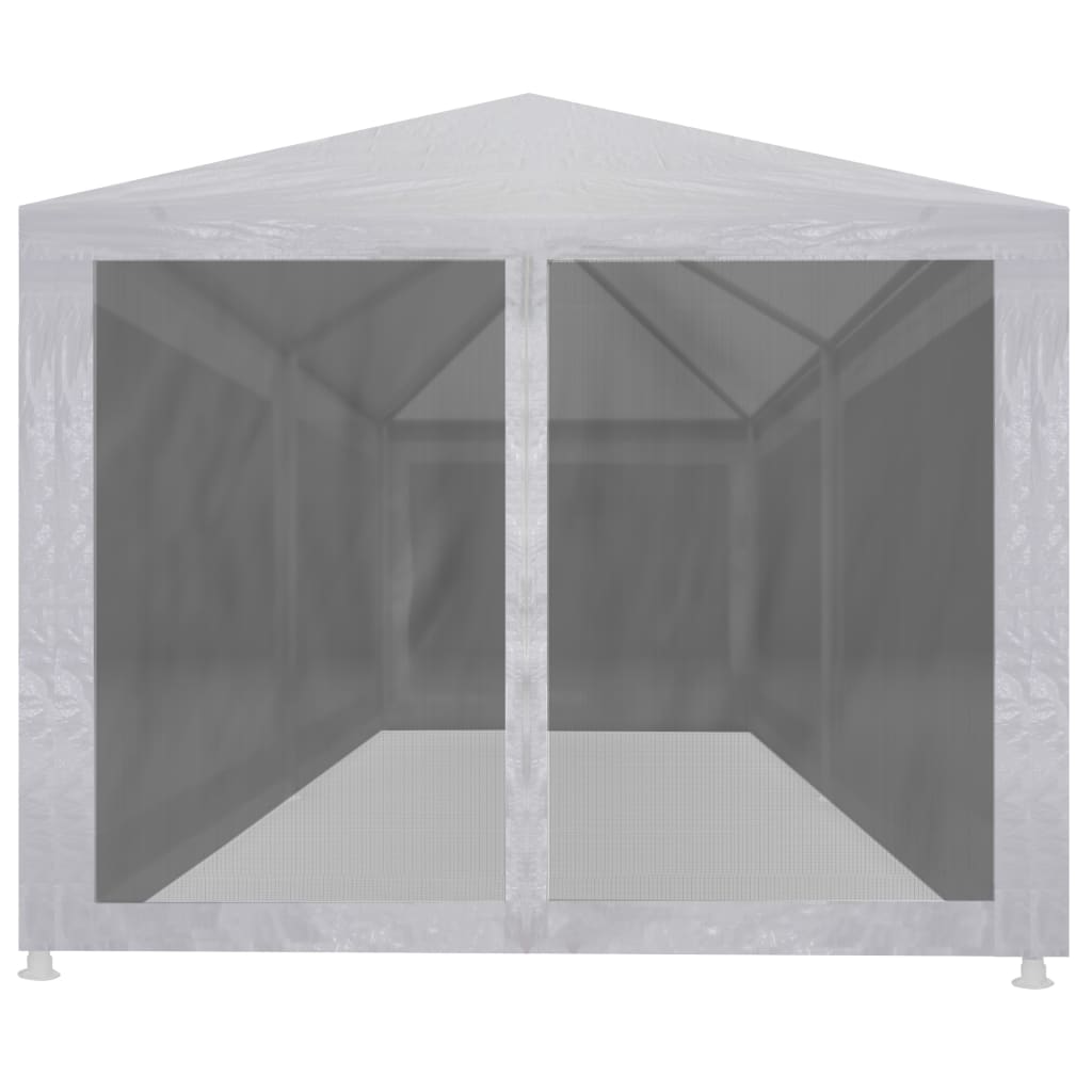 vidaXL svinību telts ar 6 sieta sienām, 6x3 m