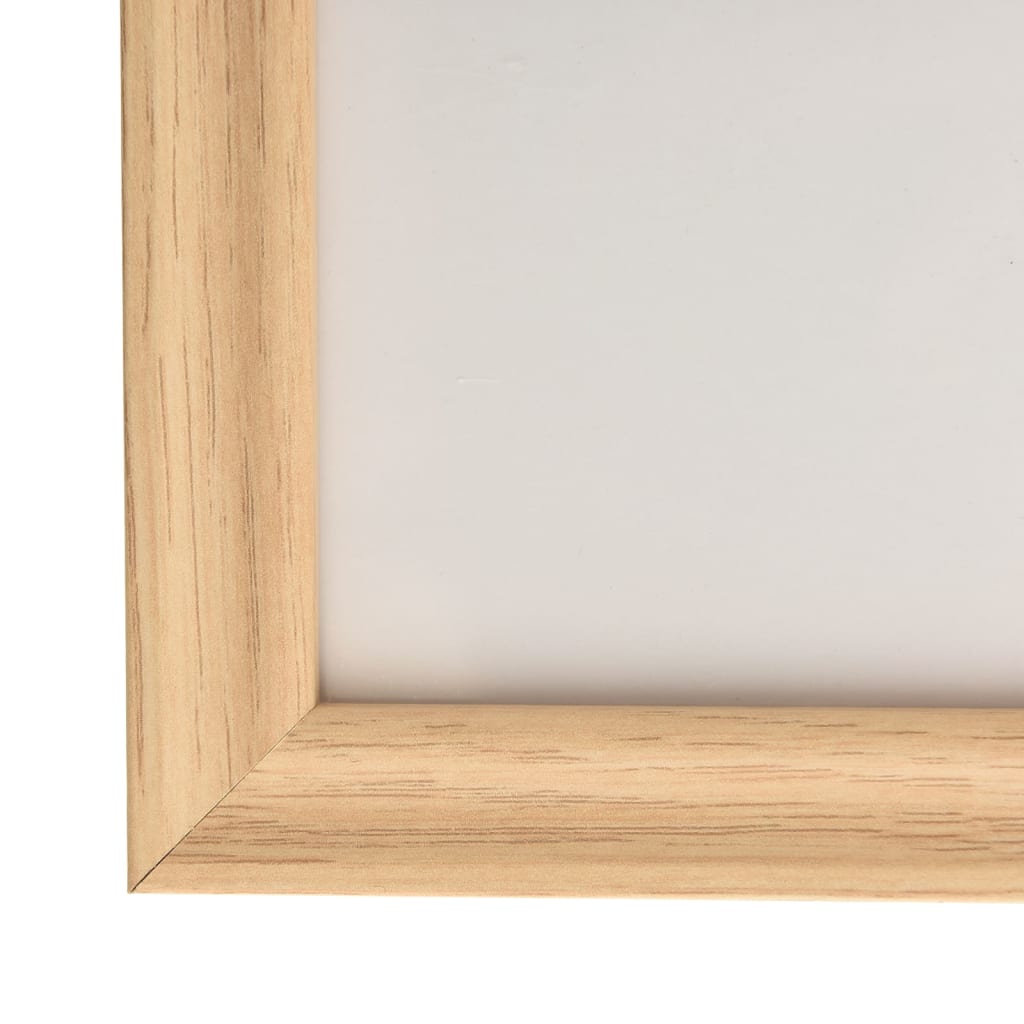 vidaXL foto rāmji, 5 gab., sienai vai galdam, gaiša ozola, 59,4x84 cm