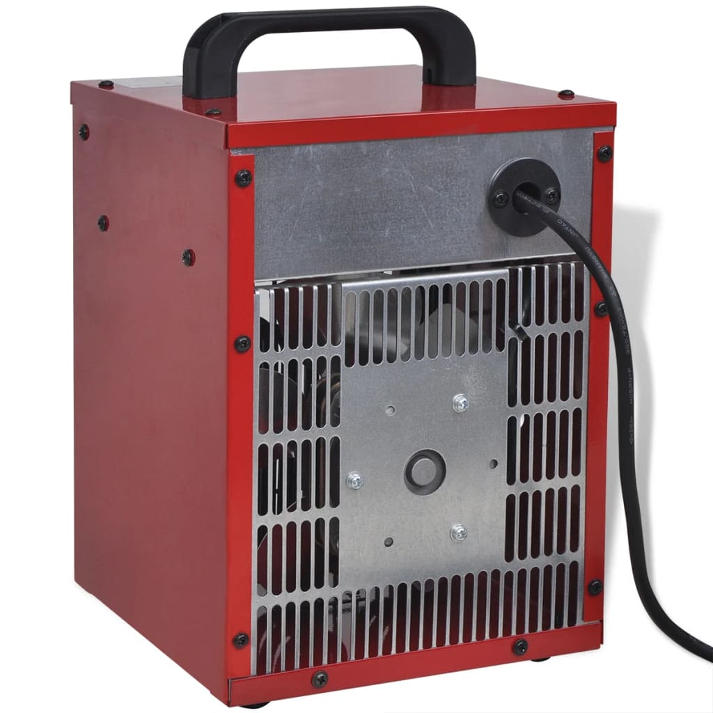 Pārvietojamais, elektriskais ventilatora tipa sildītājs, 2 kW 100 m³/h