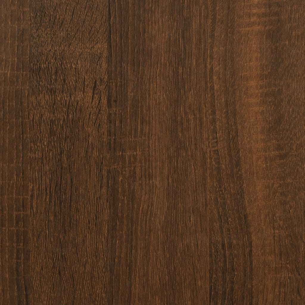 vidaXL kafijas galdiņš, ozolkoka krāsa, 68x68x40 cm, inženierijas koks