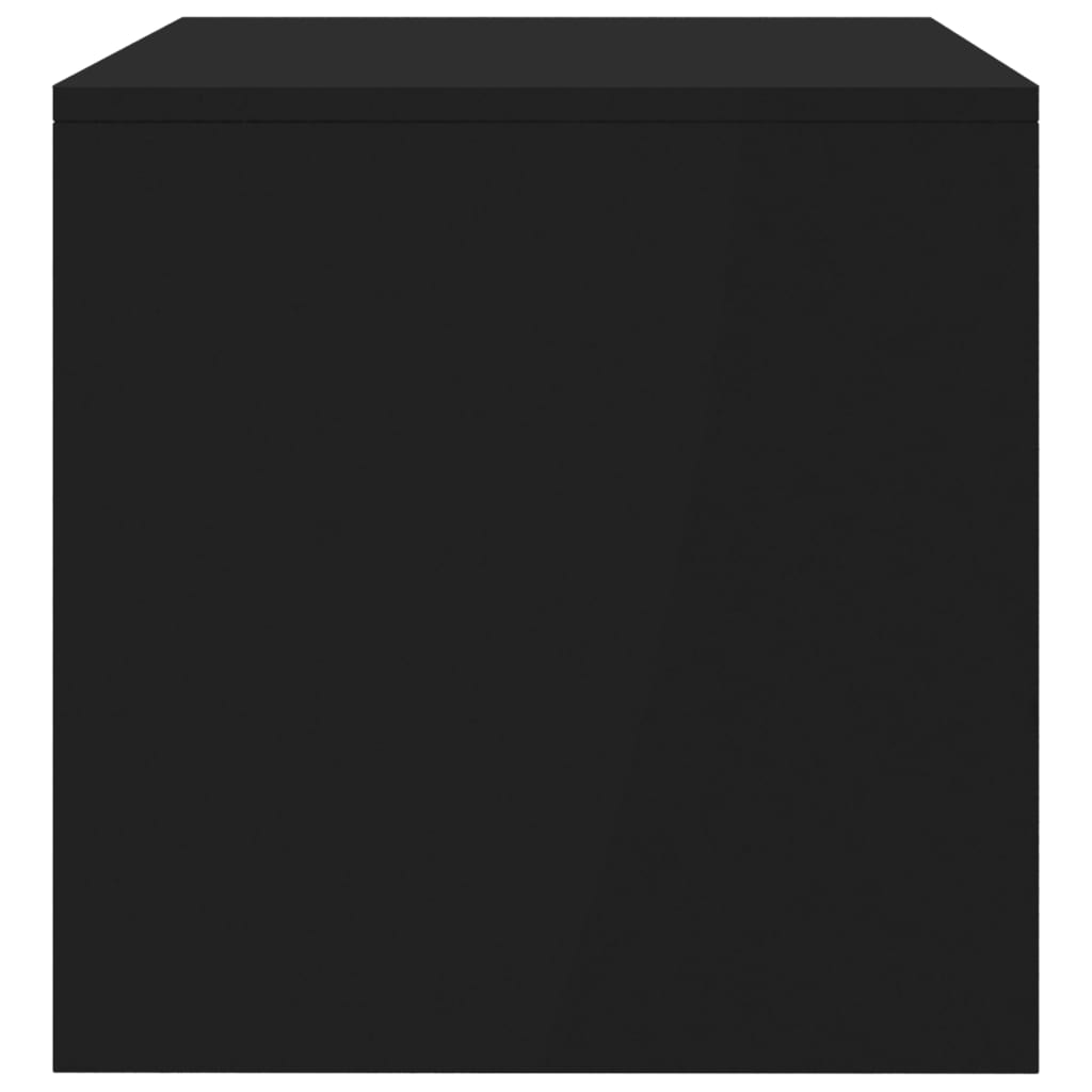 vidaXL TV skapītis, 100x40x40 cm, melns, skaidu plāksne
