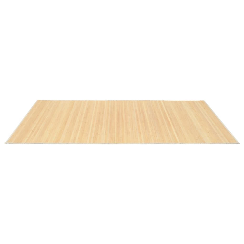 vidaXL paklājs, 160x230 cm, dabīgas krāsas bambuss