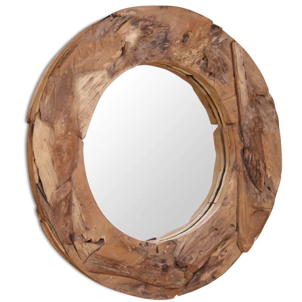 vidaXL dekoratīvs spogulis, 80 cm, apaļš