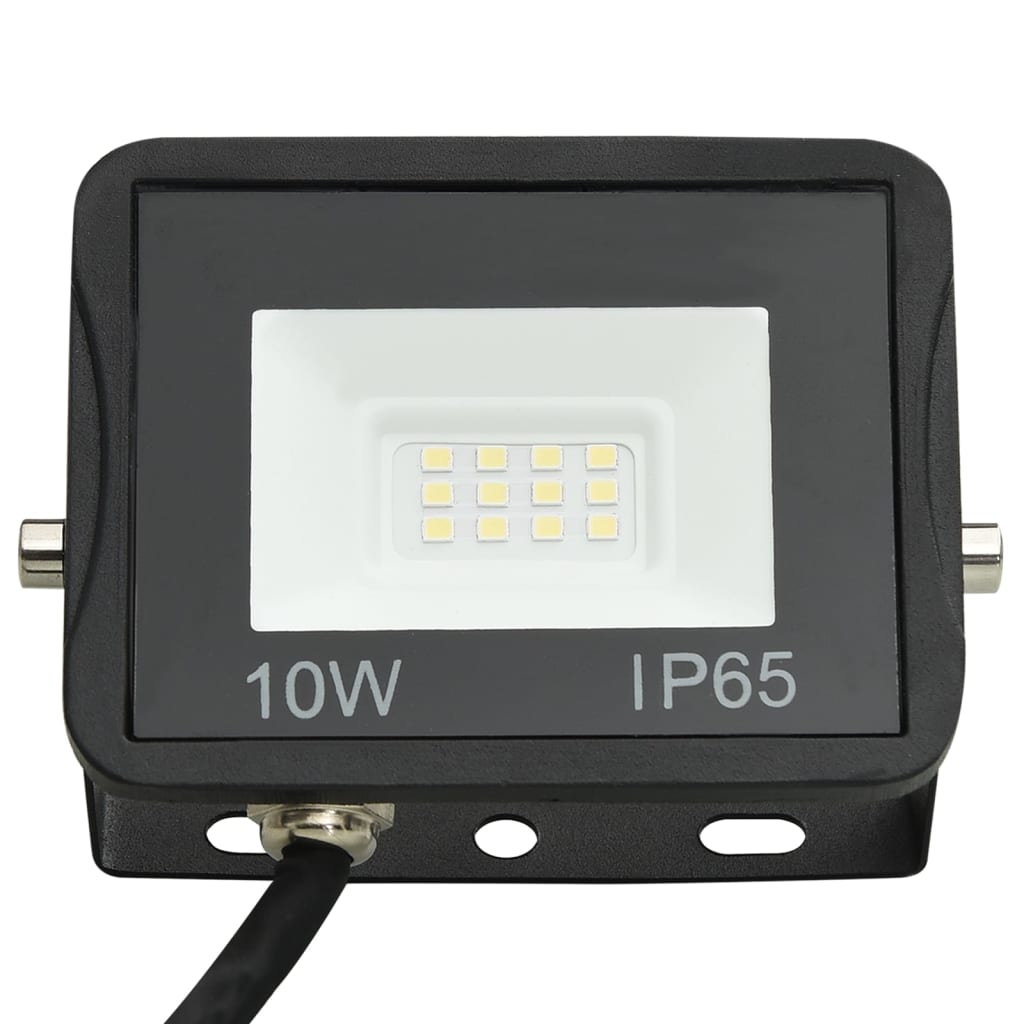 vidaXL LED prožektori, 2 gab., 10 W, vēsi balta gaisma