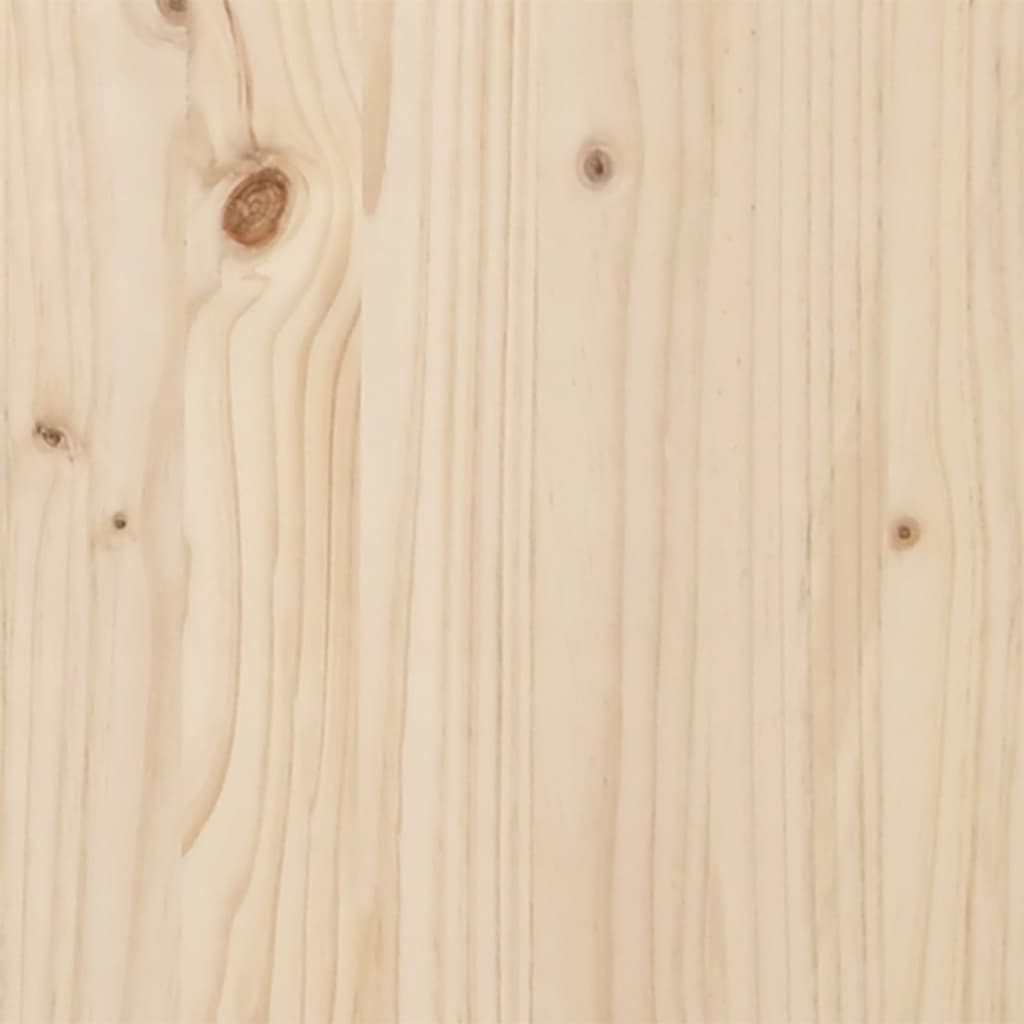 vidaXL stādīšanas galds ar plauktiem, 82,5x50x109,5 cm, priedes koks