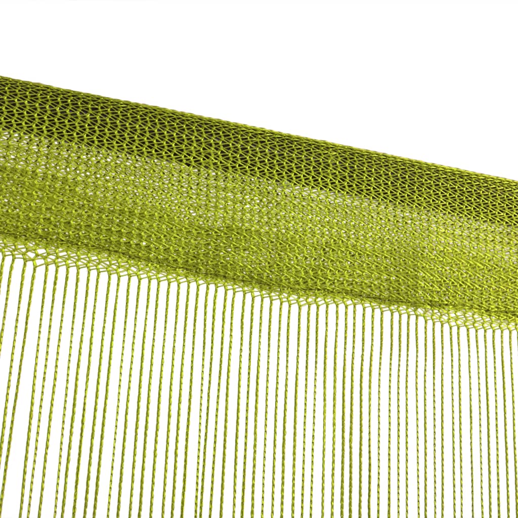 vidaXL bārkšu aizkari, 2 gab., 100x250 cm, zaļi