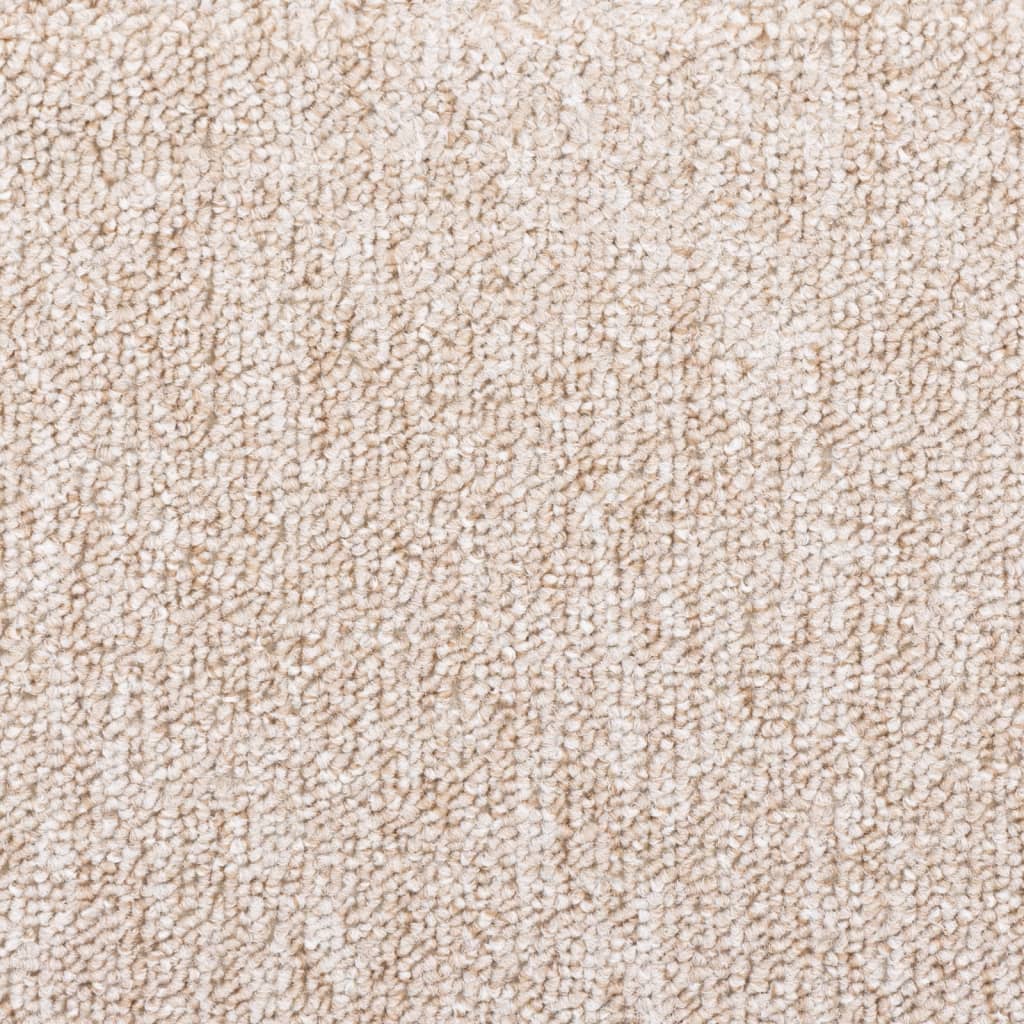 vidaXL kāpņu paklāji, 15 gab., pelēkbrūni, 65x24x4 cm