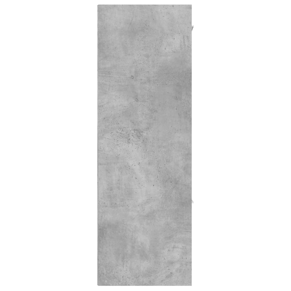 vidaXL skapis, betona pelēks, 60x29,5x90 cm, kokskaidu plāksne