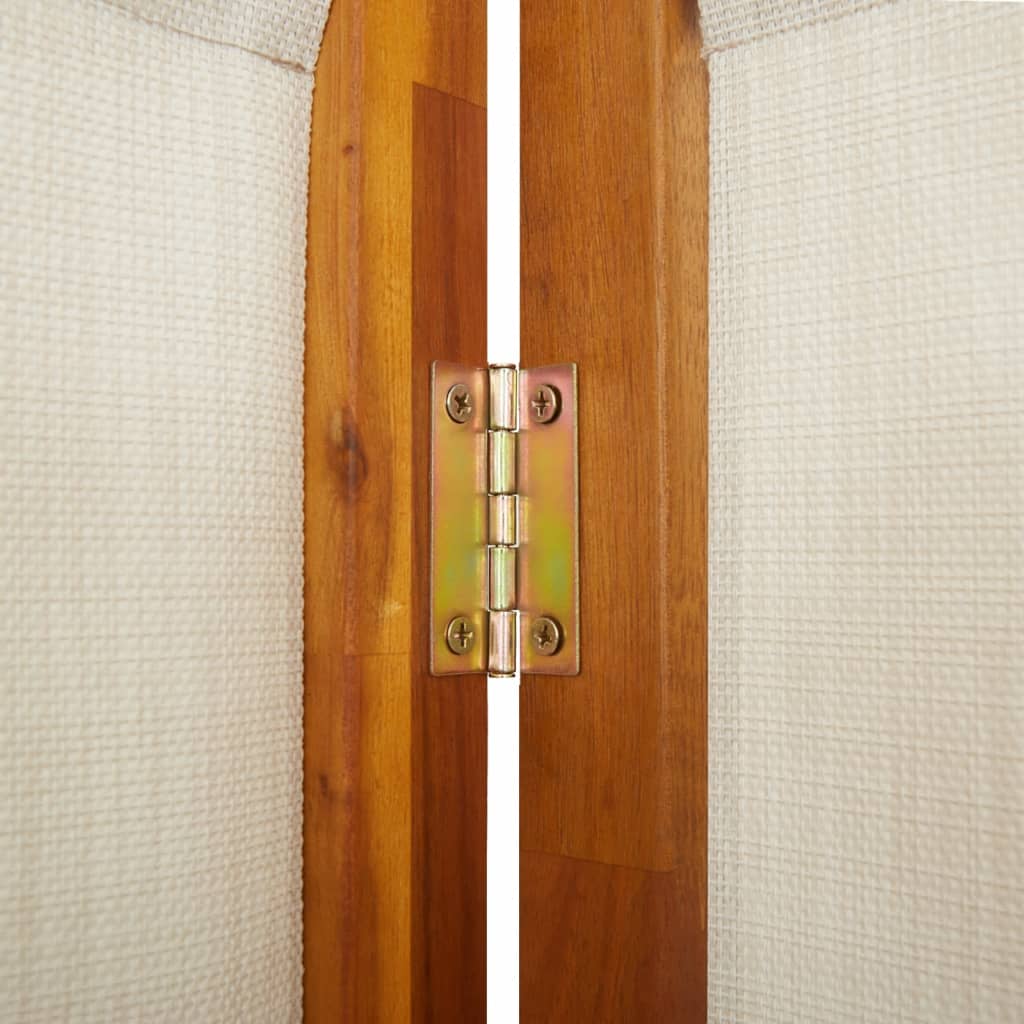 vidaXL 3-paneļu istabas aizslietnis, 210x180 cm, gaiši pelēks