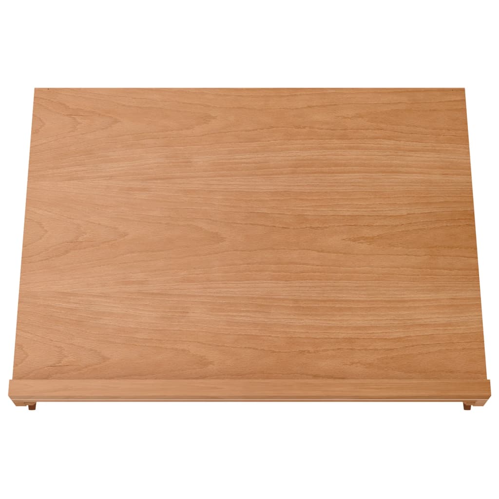vidaXL galda molberts, 65x48x7 cm, dižskābarža masīvkoks