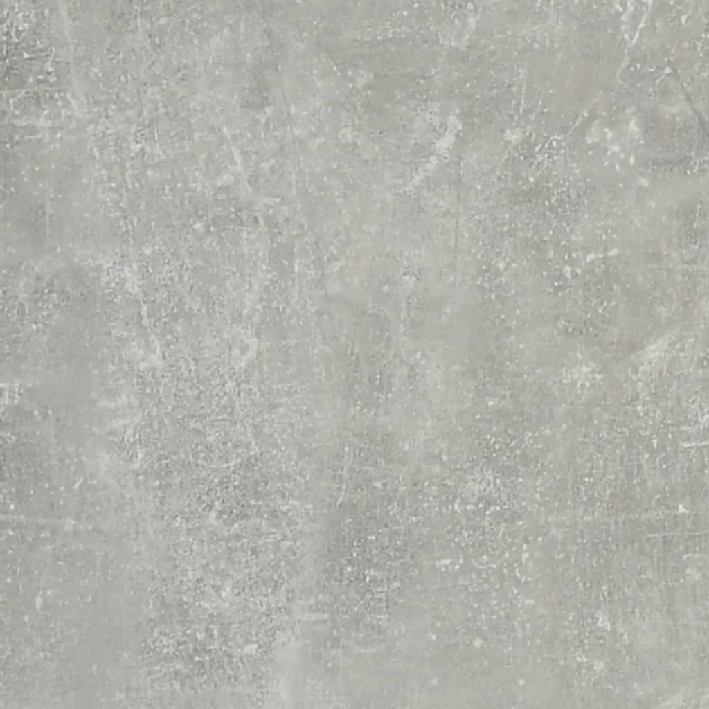 vidaXL sienas naktsskapītis, betona pelēks, 50x36x25 cm
