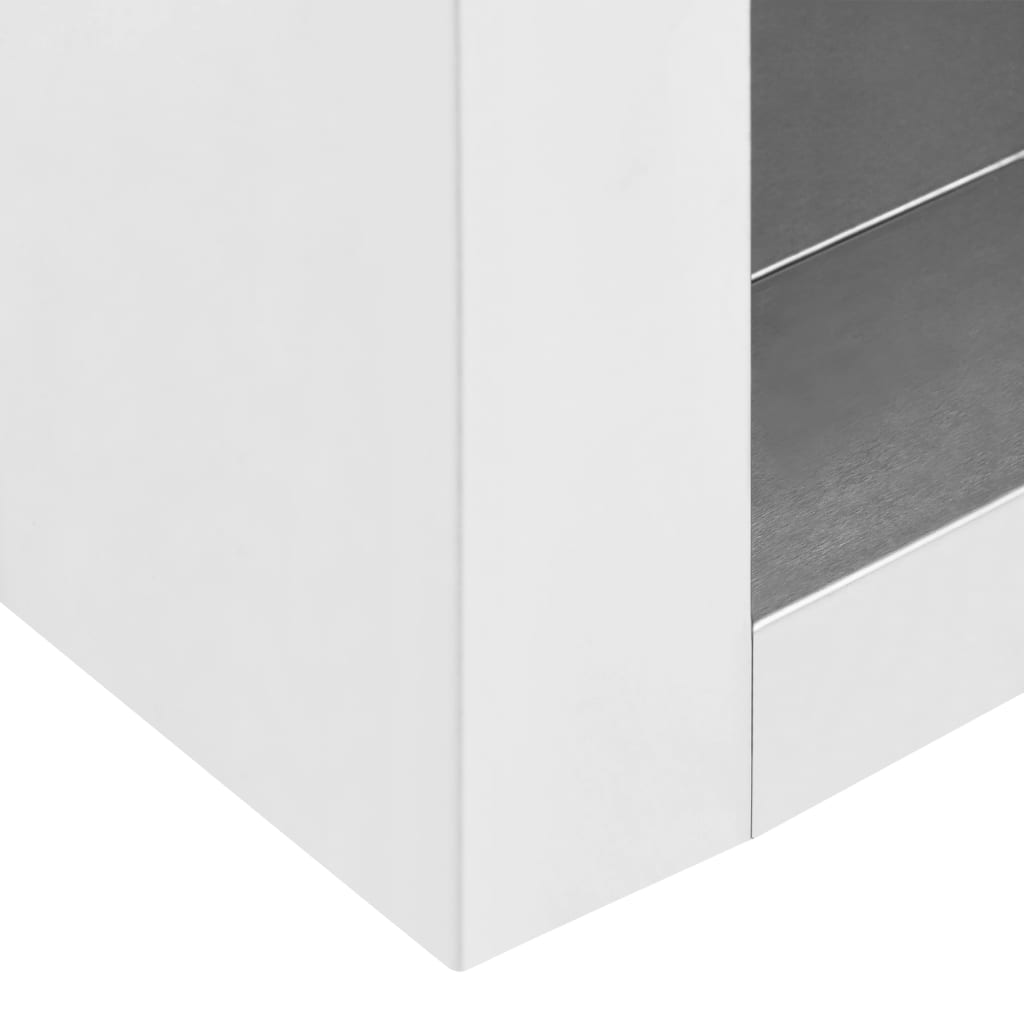 vidaXL virtuves sienas skapītis, 120x40x50 cm, nerūsējošs tērauds