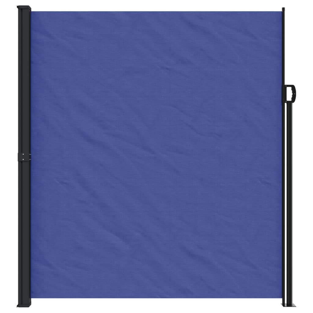 vidaXL izvelkama sānu markīze, zila, 220x600 cm