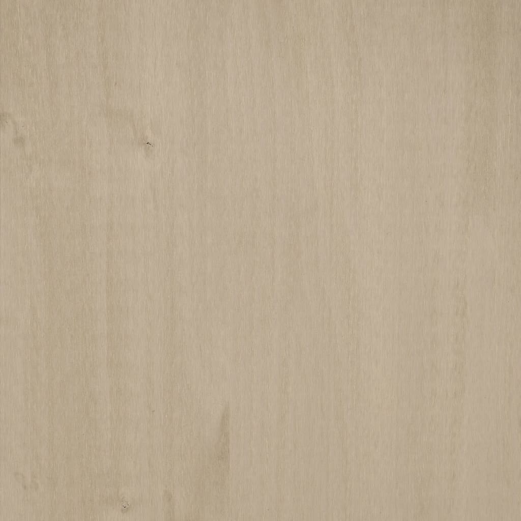 vidaXL apavu skapis HAMAR, medus brūns, 59,5x35x117 cm, priedes koks