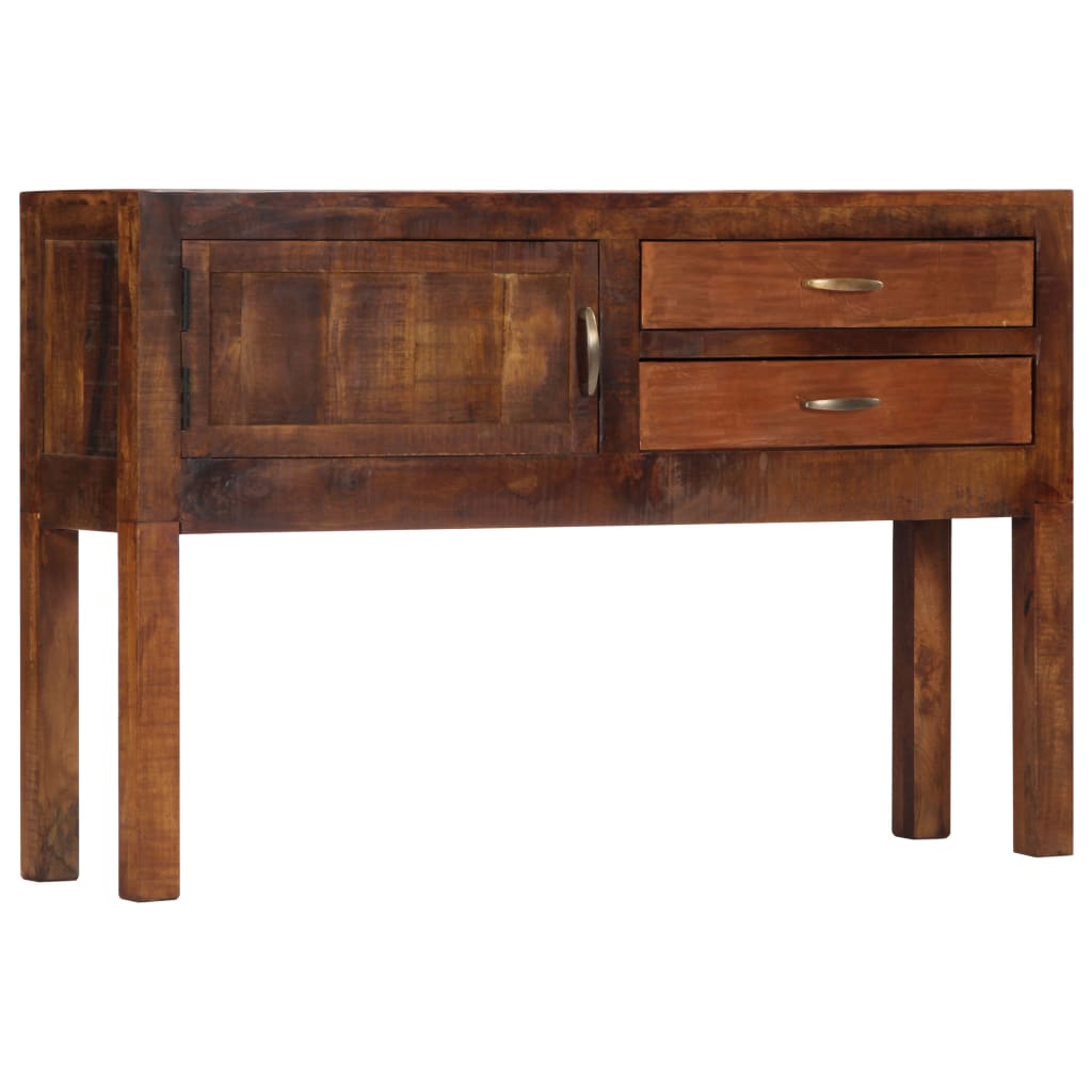 vidaXL kumode, 118x30x75 cm, mango masīvkoks