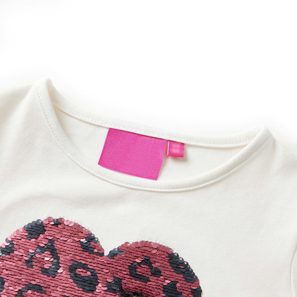 Bērnu krekls ar garām piedurknēm, bēšs, 92